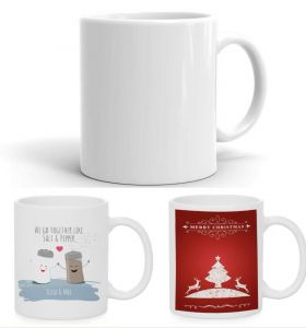 CALCA 36 Pack 11OZ Ceramic Sublimation White Mug Blanks Coffee Cup Mug Blank A Grade with White Box