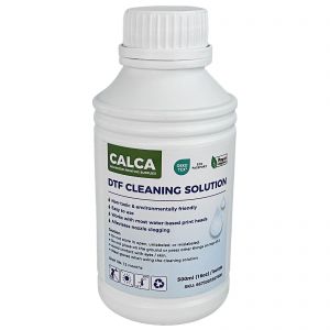 US Stock-CALCA Direct to Transfer Film Cleaning Solution for Water-based Epson Printheads. 16 oz, Bottle of 500ml