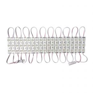 High Voltage 110/220V SMD 2835 Waterproof LED Module (3 LEDs, White Light, 2W,L65xW15xH15mm) for Signage