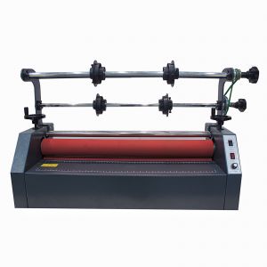 US Stock, Qomolangma 26 in Semi - Auto Small Home Cold Laminator, for Business Card Laminating