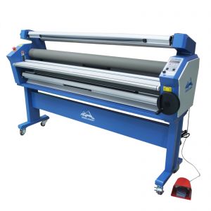 US Stock, Qomolangma 63in Full-auto Wide Format Cold Laminator, with Heat Assisted
