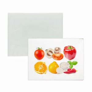 US Stock,CALCA 12 Pack Sublimation Blanks 15 x 11in Glossy Tempered Glass Cutting Board with White Coating, for Heat Transfer Printing, Sublimation Blank DIY Picture for Home Decor(Local Pick-Up)