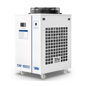US Stock S&A 220V 60Hz CW-6200BN Industrial Water Chiller (for 200W Laser Diode and CO2 RF Laser , 600W CO2 Laser,400W Solid-state Laser, 600W-1000W Fiber Laser, 45KW CNC Spindle Cooling)