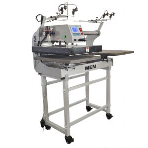 MEM 16" x 20" Semi-Automatic Pneumatic Double Station Heat Press with Laser Positioning System