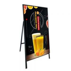 60*90cm Slim Light Box with Stand,Display Frame,Advertising Led Menu