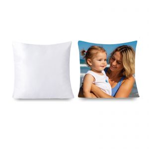 10 Pack 15.7in x 15.7in Plain White Sublimation Pillow Case Blanks Cushion Cover Throw Pillow Covers Embroidery Blanks for DTF Printing (40 x 40cm)