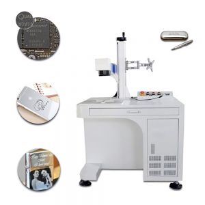 20W/30W/50W/100W Desktop Fiber Laser Marking Machine for Metal
