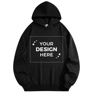 Custom Premium Pullover Hoodie Personalized Sweatshirts Men Women with Text & Pictures Your Design Hoodie Add Your Own Text and Design