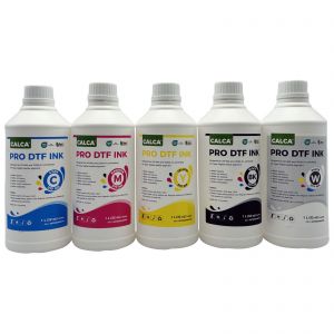 CALCA PRO Direct to Transfer Film Ink for Epson Printheads. 32 oz, Bottle of 1L, Water-based DTF Inks