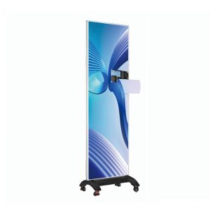 Indoor GOB Splicing P2.5 Foldable Poster LED Display with Speaker 