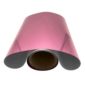 CALCA 23.6in /60cm DTF Rose Purple /Rose Violet Metallic Film Roll,Cold Peel