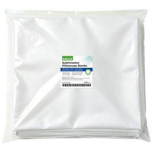 10 Pack 15.7" White Sublimation Pillow Blanks, Polyester Covers for POD Custom Printing