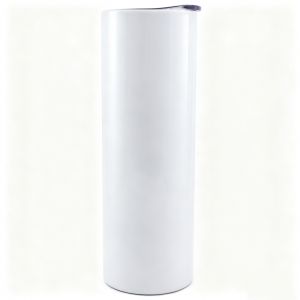 US Stock - 30oz Glossy Sublimation Skinny Tumbler, Stainless Steel Insulated Cup with Lid & Straw, 25 Pack