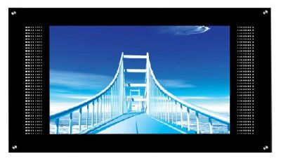 26 " LCD Reproductor de Publicidad con placa frontal de acrilico
