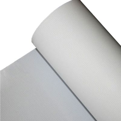 Banner Flexible Brillante de Iluminacion Trasera (Verde-Blanco) de PVC  125.9" (3.2m)