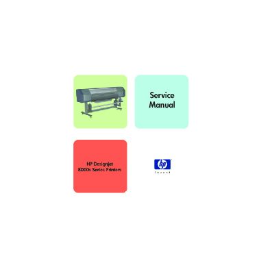 Manual de Servicio HP Designjet 8000S