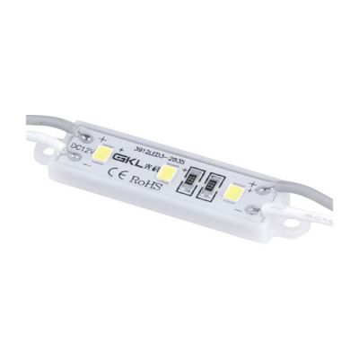 Modulo LED a Prueba de Agua SMD 2835 12VDC 0.6W 39x12x4mm 