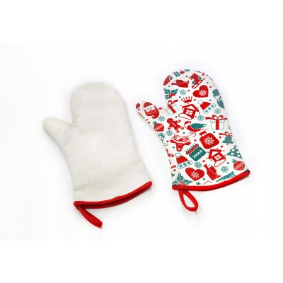 Nuevos guantes de Lino en Blanco para Sublimacion