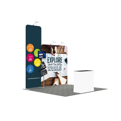 10ft Modular Custom Portable Trade Show Display -A3C1