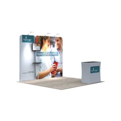 10ft Modular Custom Aluminum Display -C1A1