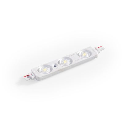 SMD 2835 Waterproof LED Module (3 LED Chips with Aluminum PCB Injection, White Light, 1W, L71.5 x W13.5 x H6.7mm), DC12V