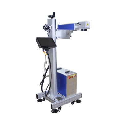 High Quality 50W Flying Fiber Laser Marking Machine