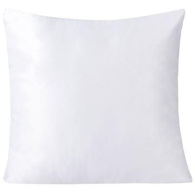 10pcs 17.7in x 17.7in Plain White Sublimation Pillow Case Blanks Cushion Cover Throw Pillow Covers Embroidery Blanks (45 x 45cm)