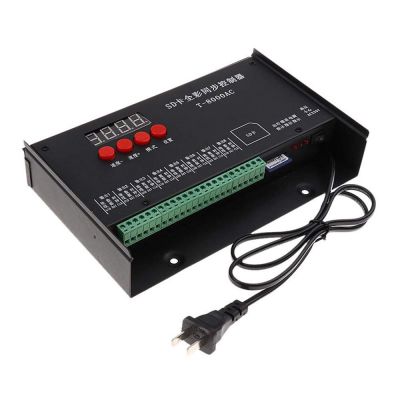 T8000AC LED Controller 8 Ports, 8192 Pixels Addressable SD Card Pixel Controller