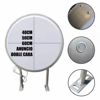 Round Acrylic Blister LED Light Box