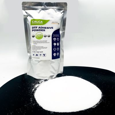 CALCA Direct to Film TPU DTF Powder - High-Quality Digital Transfer Adhesive (2.2lbs Pack, 35.2oz, Medium, White)