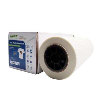 Sample CALCA Pro 13in x 32.8ft DTF Transfer Film Premium Roll Warm Peel