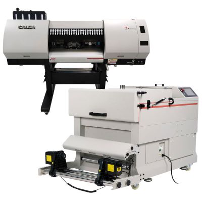 CALCA Ultra PRO II 24inch DTF Printing System (Dual Epson I3200-A1 Heads, Automatic Recycling Powder Shaker and Dryer)