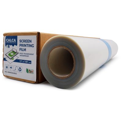 CALCA Waterproof Inkjet Milky Transparency Film for Silk Screen 13" x 100FT - 1 Roll