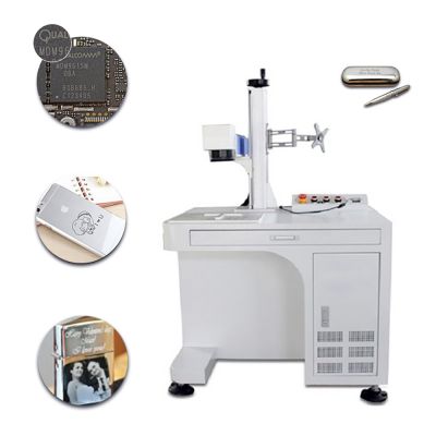20W/30W/50W/100W Desktop Fiber Laser Marking Machine for Metal