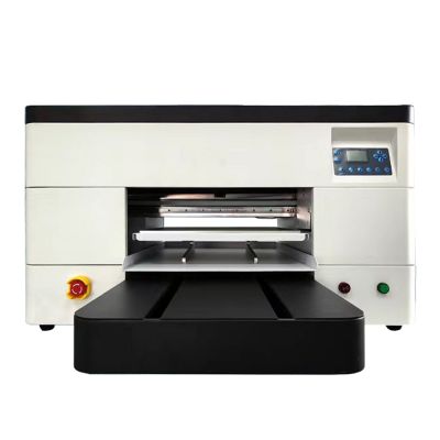 45x55cm Single Station Direct to Garment Printer with 2 Epson i3200 Printheads