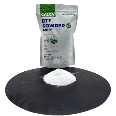 CALCA MC3 Direct to Film TPU DTF Powder, Digital Transfer Hot Melt Adhesive Powder (2.2lbs Pack, 1kg, Coarse, White)