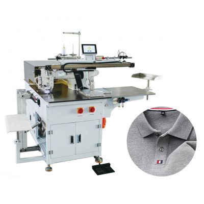 Automatic Polo Shirt Placket Setter Machine