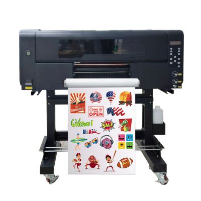 30CM UV DTF Crystal Label Printer, with 3 Epson XP600 Printheads