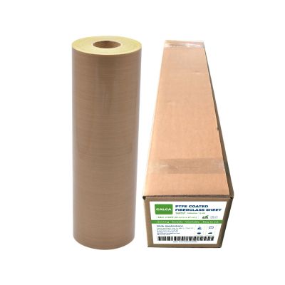 CALCA 36 in x 90 ft 5 Mil Heat Press Cover Sheet Self-Adhesive PTFE Coated Fiberglass Fabric 1 Roll