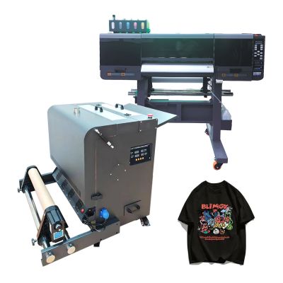 650C DTF Printer Powder Shaker and Dryer with 2 Epson XP600 Printheads