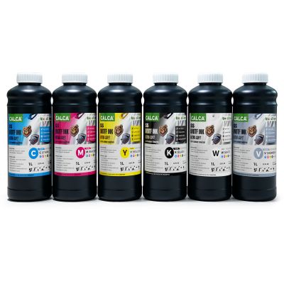 CALCA Ultra Soft UV Ink – Premium 3D Raised Label Ink for Cotton, Linen & More Fabrics