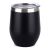 25PCS 12oz Black Stainless Steel Red Wine Tumbler Mugs with Sublimation Coating and Direct Drinking Lid