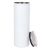 US Stock, CALCA 25pcs 20oz Matte Taperless Sublimation Blank Skinny Tumbler Stainless Steel Insulated Water Bottle Double Wall Vacuum Travel Cup With Sealed Lid and Straw (White)(Local Pick-Up)