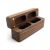 12PCS 90mm Wood Blank Double Ring Box with Magnetic Retro Jewelry Wooden Storage Box For Wedding Ceremony Ring Box Jewelry Case Gifts