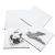 20pcs 4" x 4" Sublimation Blank White Square Ceramic Tile Dye Heat Transfer Thermal Craft Custom