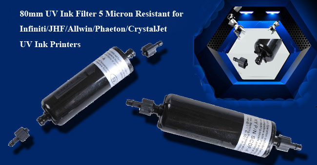 80mm UV Ink Filter 5 Micron Resistant for Infiniti / JHF