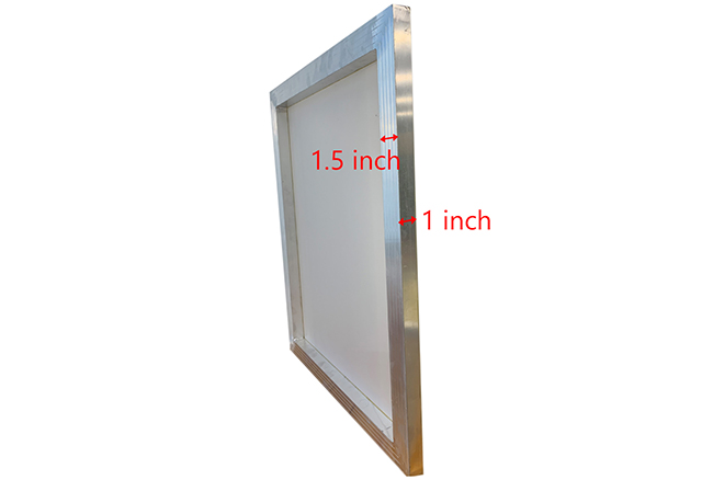 QOMOLANGMA 6-Pack 23x31 Aluminum Silk Screens – 160 White Mesh, Manual Printing, US Stock