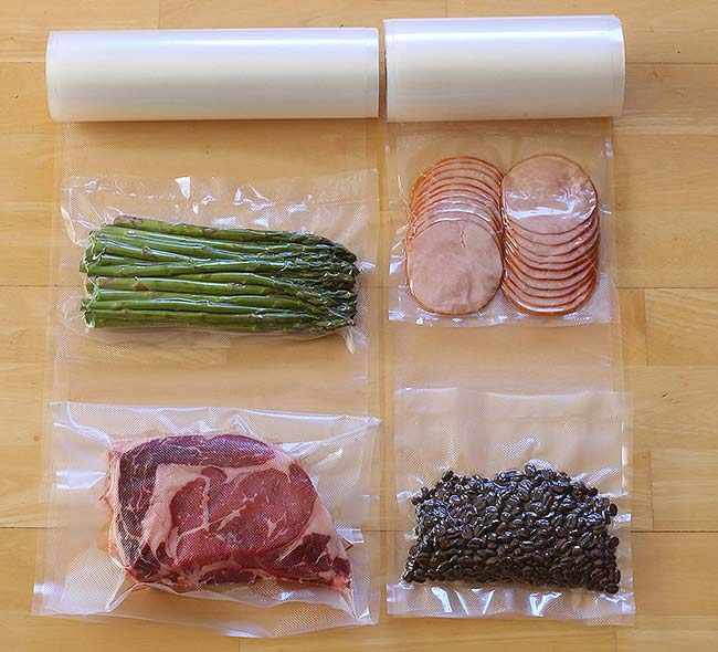 2 Rolls Vacuum Sealer Bags - 4" X 50', Food Safe, Reusable, BPA Free