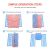 19" x 16" Adjustable T-Shirt Clothes Fast Folder Folding Board Laundry Organizer For Child