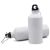 60pcs/Pack 500ml Blank Aluminum Sports Bottle for Sublimation Printing, White